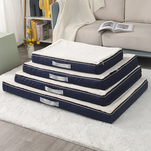 Waterproof Dog Bed Mat Thicken Cat Beds for Small Large Dogs Memory Foam Mattress Washable Puppy Cushion Claming Pet Sle