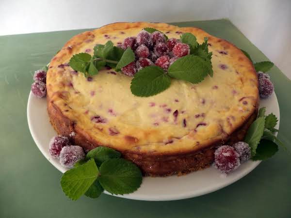 Cranberry Cheesecake_image