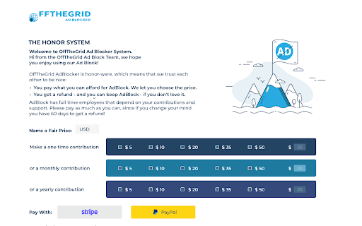 OFFTHEGRID AD BLOCKER