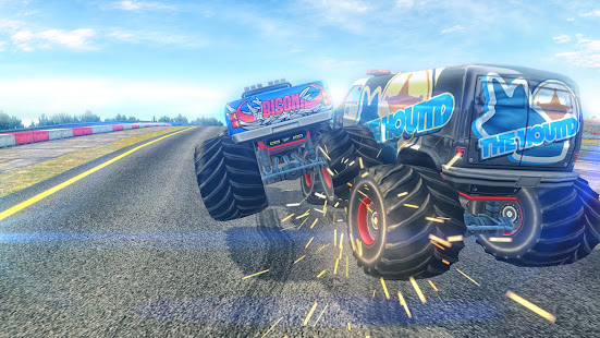 Grand Monster Truck Racing 2018 1.0 APK + Mod (Unlimited money) for Android