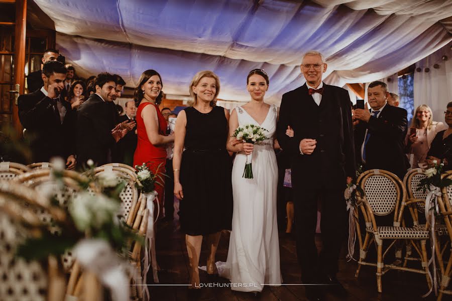 Fotografo di matrimoni Maciej Niechwiadowicz (lovehunters). Foto del 7 giugno 2018