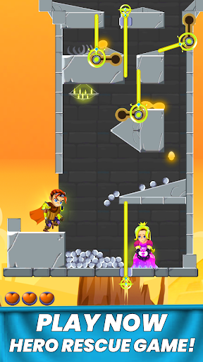 Screenshot Hero Rescue : Pull, Pin Game