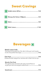 Samosa Singh menu 4