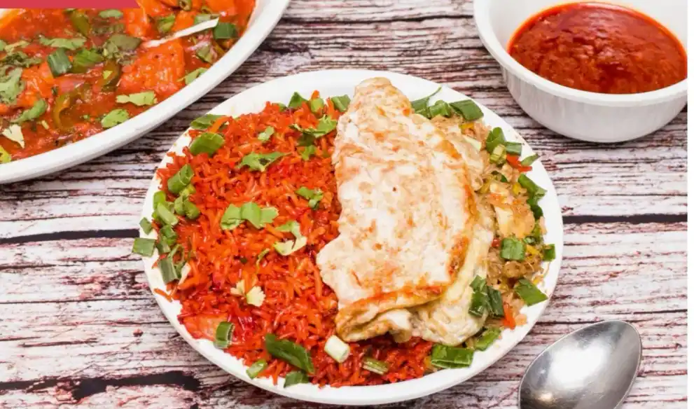 Chicken Triple Fried Rice