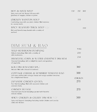 Cafe De Bangkok menu 1