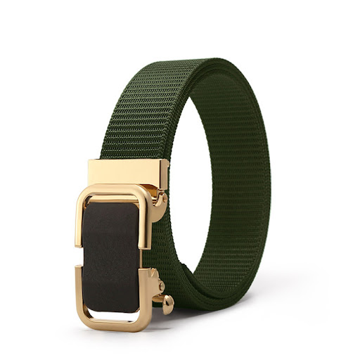 Gold Buckle Army Green