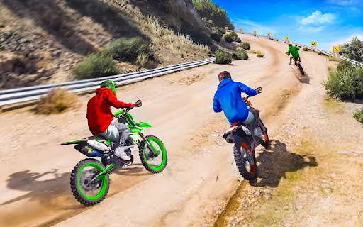 Screenshot Dirt Motor Bike Racing Game