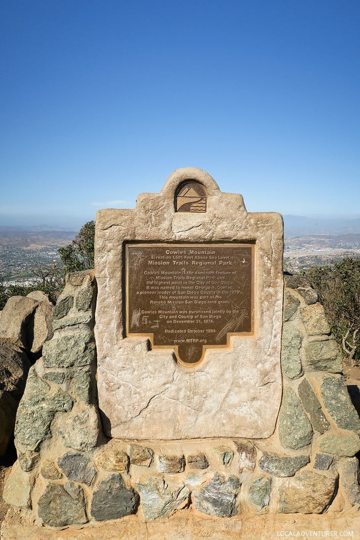 Highest Peak in San Diego City.