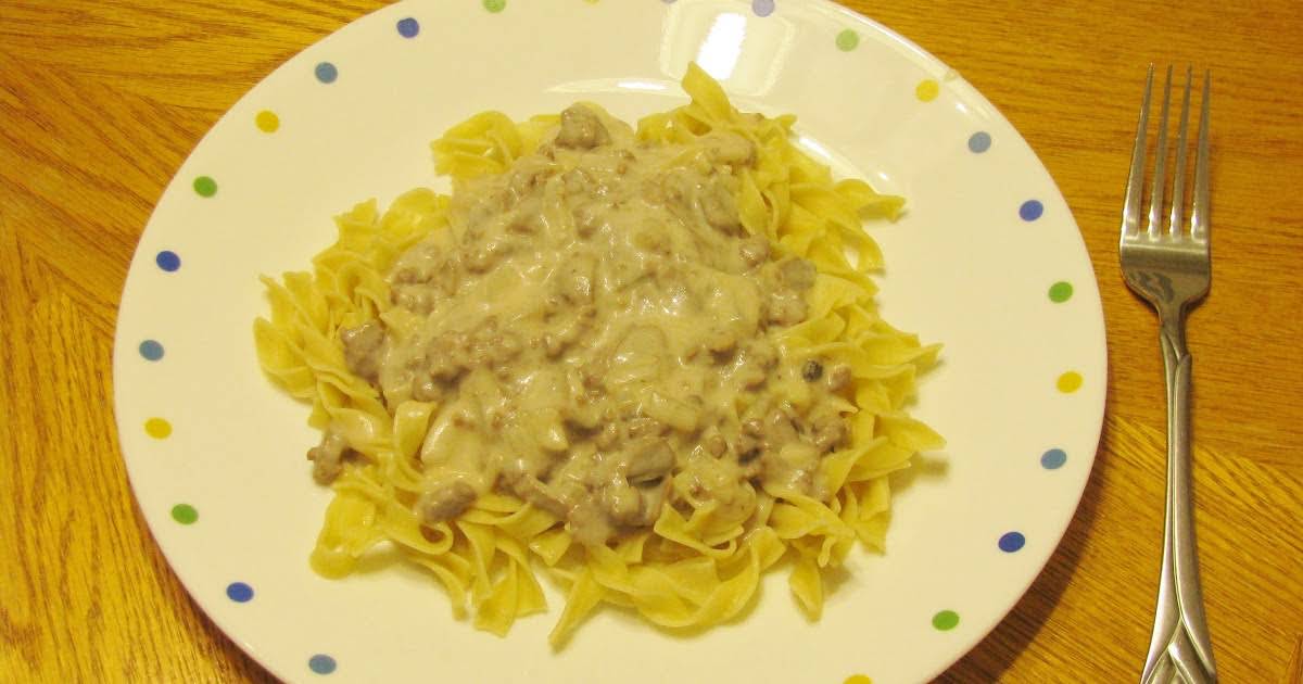 Ground Beef Stroganoff Cream of Mushroom Soup Recipes | Yummly