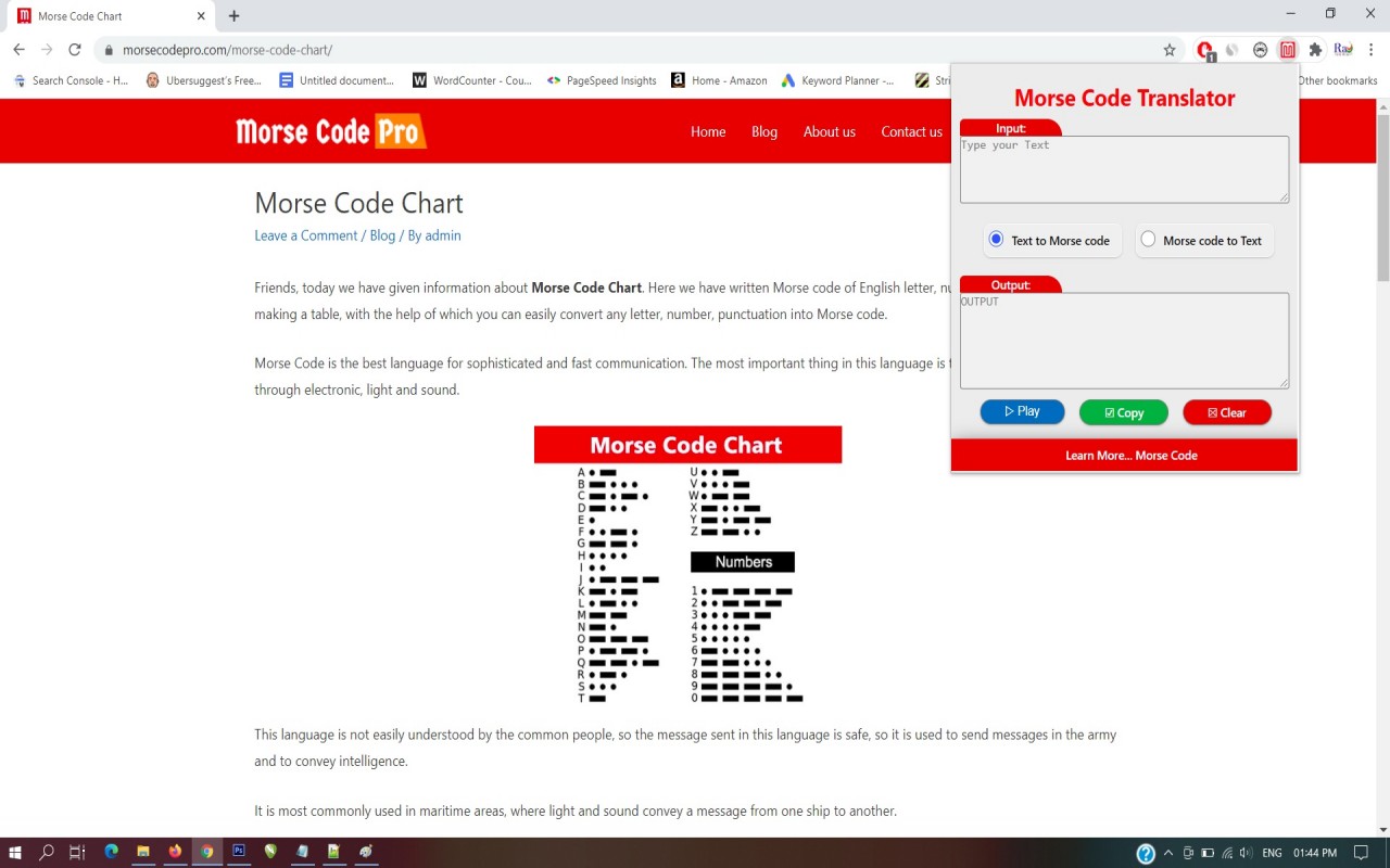 Morse Code Translator Preview image 2