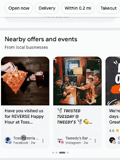 最新の特典をアピールする
