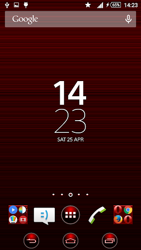 Xperien Theme Red Stripes