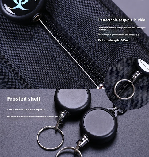 Title 2, Outdoor anti-theft wire rope high rebound retra...