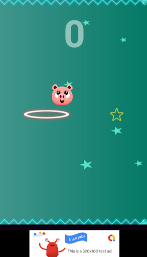 Cute Flappy Pig - Tap  Dunk