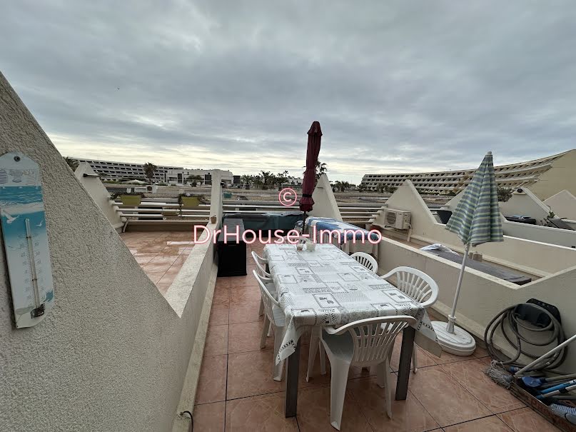 Vente appartement 1 pièce 21.78 m² à Le cap d'agde (34300), 239 000 €