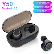 Tai Nghe Bluetooth Không Dây Jl - Y50 Tws Kèm Hộp Sạc Ốp