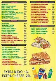 Dosti Restaurant menu 2