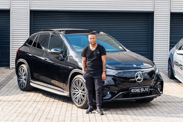 Mercedes-Benz South Africa has paired Chef Wandile with the EQE SUV.