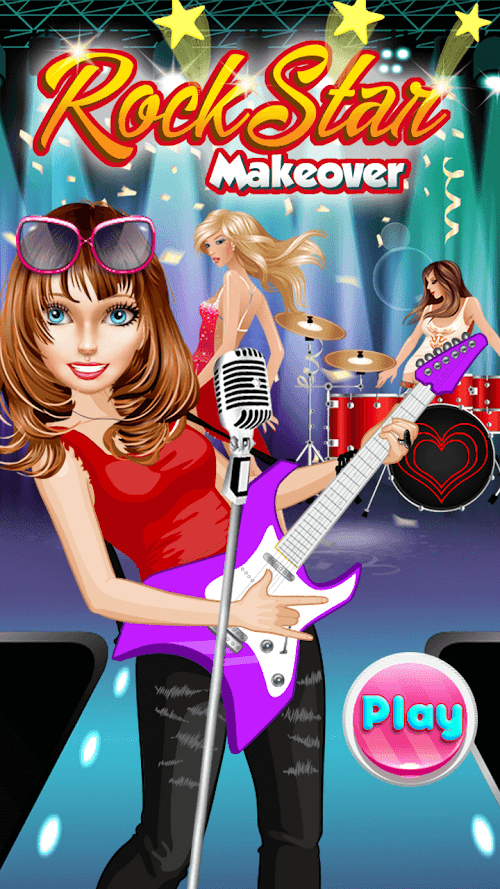 Android application Rockstar Makeover &amp; Spa screenshort