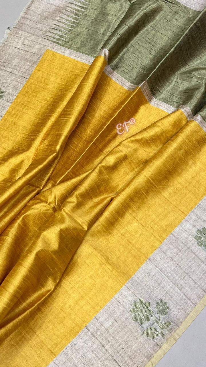 Tusser Silk Sarees