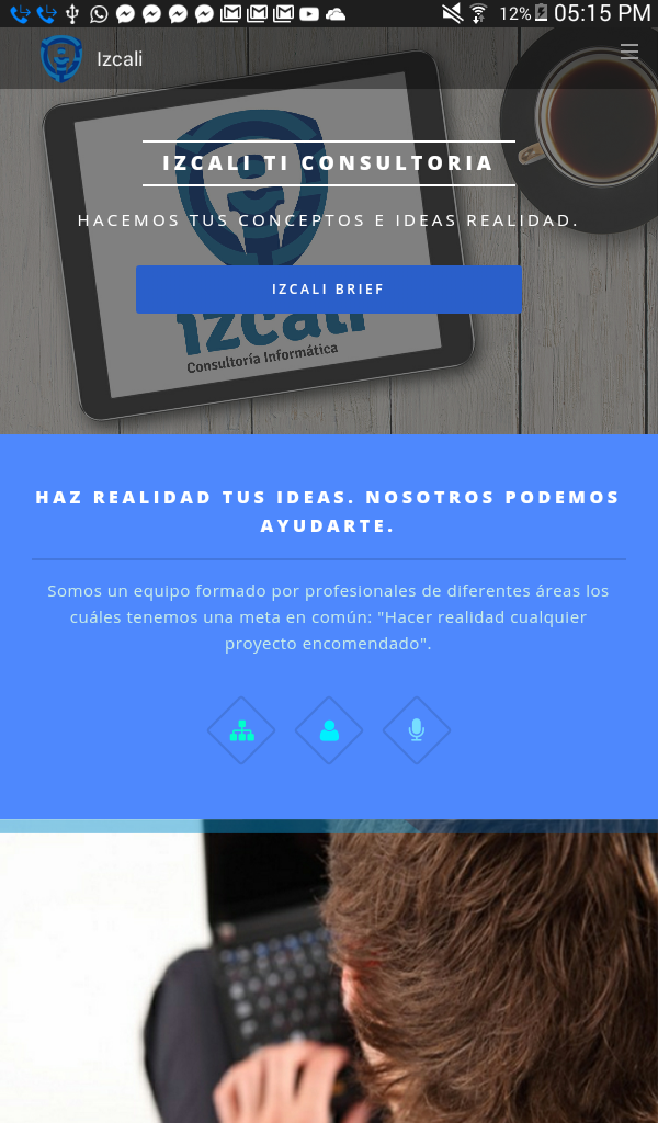 Izcali Screen 1
