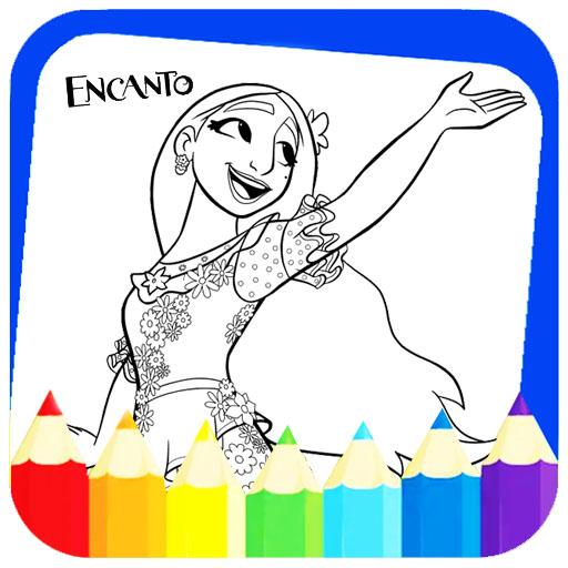 Encanto Coloring Book Game