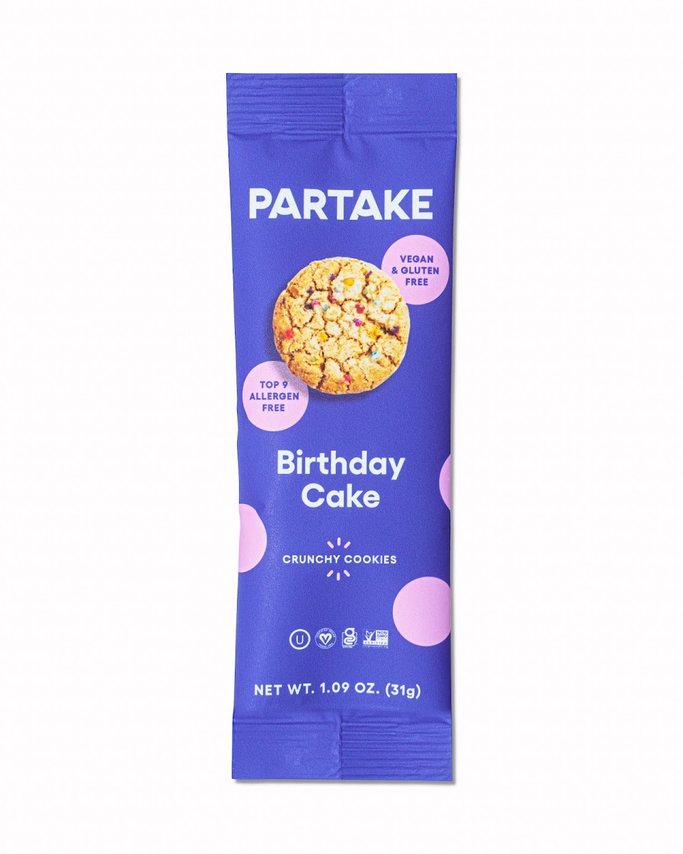 Crunchy Birthday Cake Snack Packs