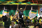 Delegates celebrates a second term for President Cyril Ramaphosa as the new ANC leadership is announced.