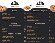 Dona Pattal menu 1