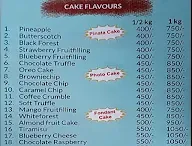 Baker's Delight menu 1