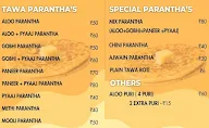 Parantha Addiction menu 1