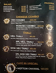 Cafe 99 menu 7