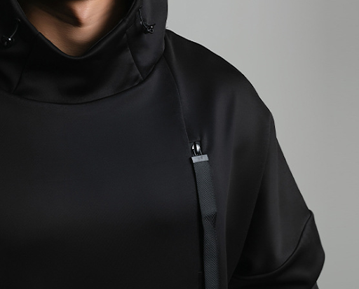 Title 8, Mens High Collar Sports Sweater Loose Fit Comf...