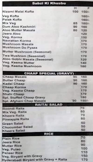 Vegaan Cafe menu 3