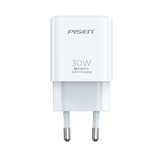 Củ sạc PISEN QUICK-Mr White USB-C 30W (A843-200150C-EU1) (Trắng)