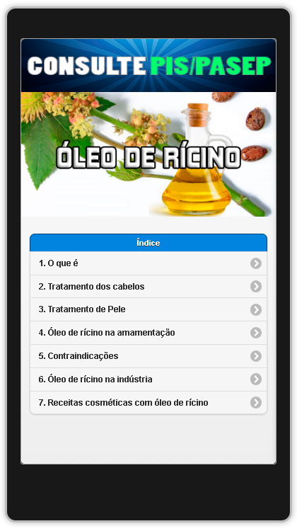 Óleo de Rícino Screen 1