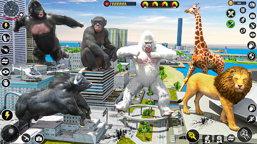 Screenshot Wild Gorilla Game: Smash City