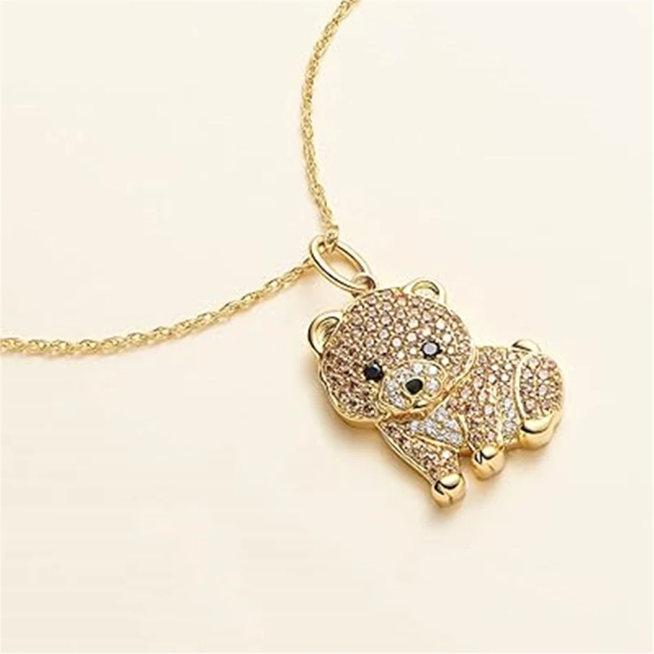 Vrouwen schattige modieuze Pomeranian hanger ketting Een charmante en stijlvolle accessoire voor elke vrouw. Het perfecte cadeau voor hondenliefhebbers. Uniek design.