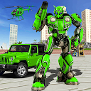 アプリのダウンロード Flying Robot Car War Transform Fight - Ro をインストールする 最新 APK ダウンローダ