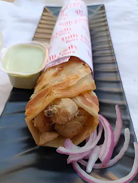 Chicken Malai Tikka Roll