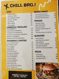 Chill Bro menu 3