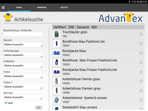 AdvanTex Mobile Sales 9.00