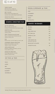 Trippy Tequila menu 6