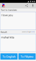 Filipino Translator Pro Screenshot 4 of 5