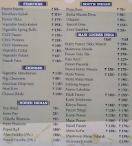 Narayan Restaurant & Cafe menu 3