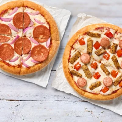 Flavour Fun Pack Of 2 - Non Veg Pizza