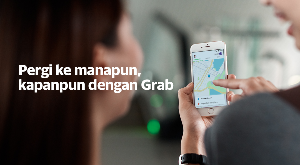 Pergi ke manapun, kapanpun dengan Grab