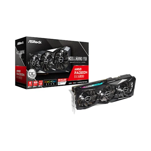 Card màn hình/ VGA ASRock RX6800 CLP 16GO DDR6