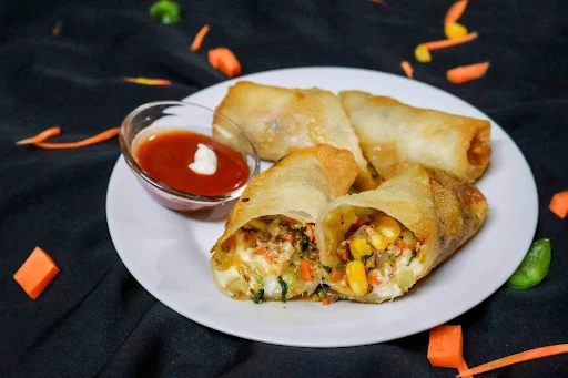 Cheese Flavour Veg Spring Roll [2 Pieces]