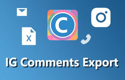 IgComment - IG Comments Export small promo image